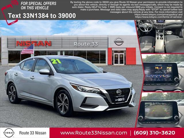 used 2021 Nissan Sentra car, priced at $18,885