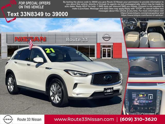 used 2021 INFINITI QX50 car, priced at $25,395