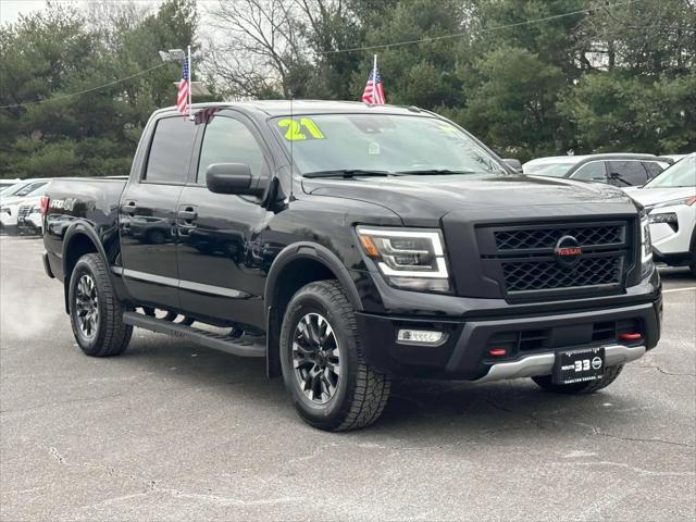 used 2021 Nissan Titan car, priced at $38,595