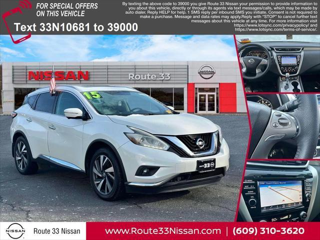 used 2015 Nissan Murano car, priced at $11,995