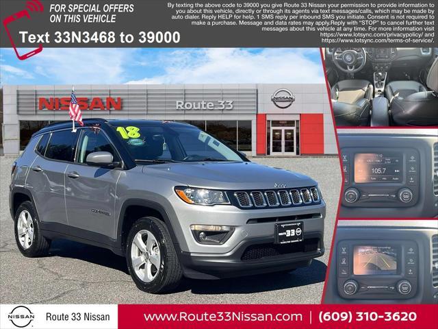 used 2018 Jeep Compass car, priced at $17,695