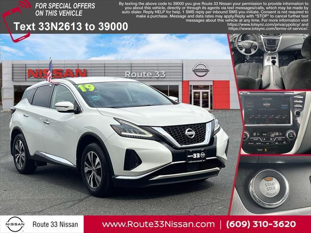 used 2019 Nissan Murano car, priced at $17,195