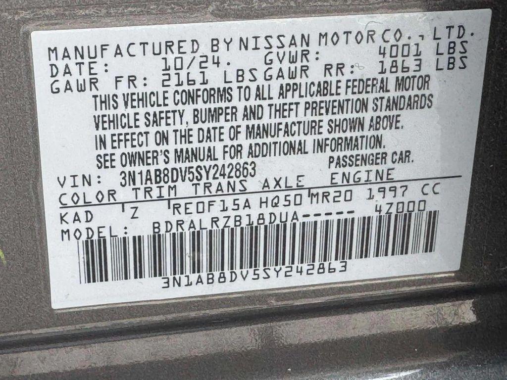 used 2025 Nissan Sentra car, priced at $19,995
