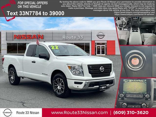 used 2022 Nissan Titan car, priced at $23,995