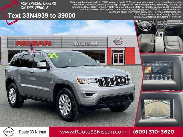 used 2021 Jeep Grand Cherokee car, priced at $26,495