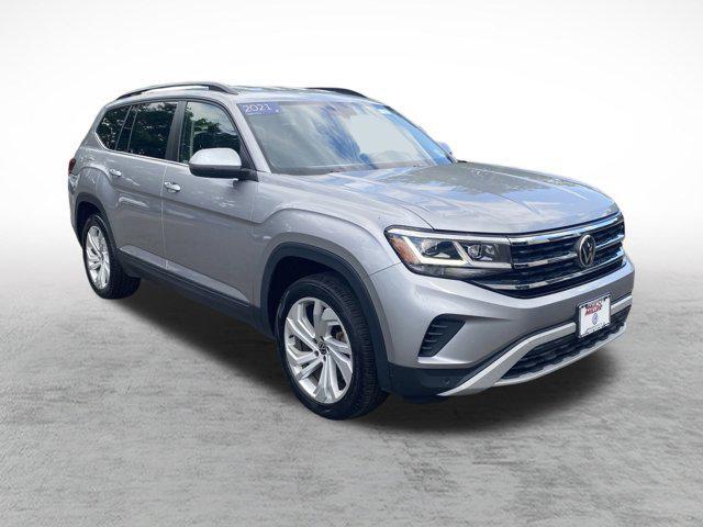 used 2021 Volkswagen Atlas car, priced at $26,195