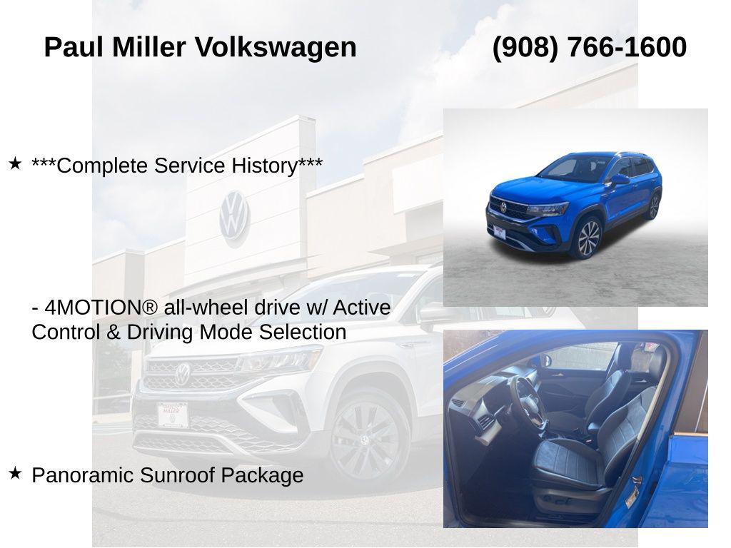 used 2022 Volkswagen Taos car, priced at $20,791