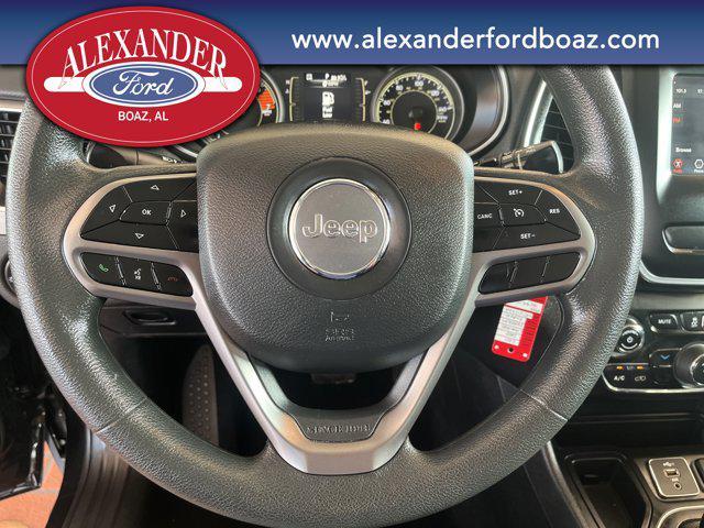 used 2021 Jeep Cherokee car, priced at $19,892