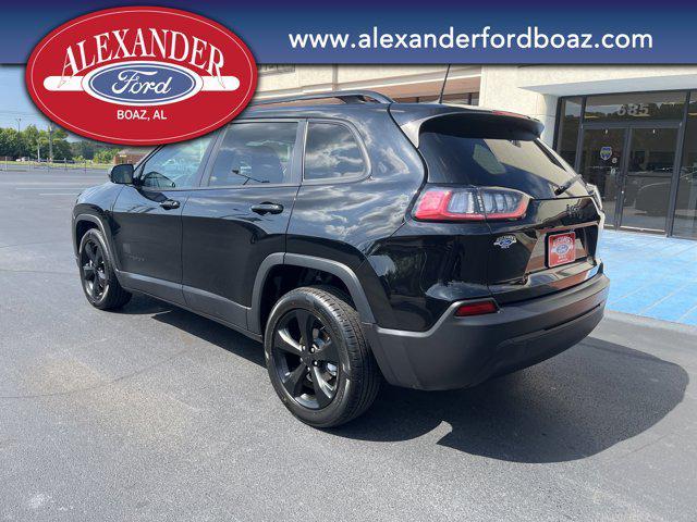 used 2021 Jeep Cherokee car, priced at $19,892