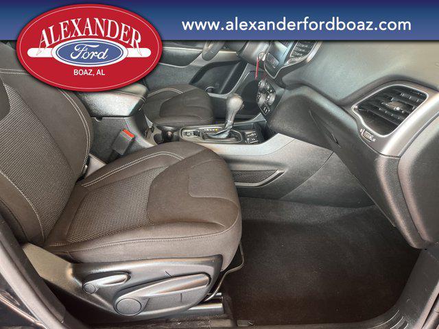 used 2021 Jeep Cherokee car, priced at $19,892