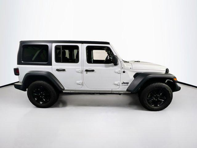 used 2021 Jeep Wrangler Unlimited car, priced at $33,656