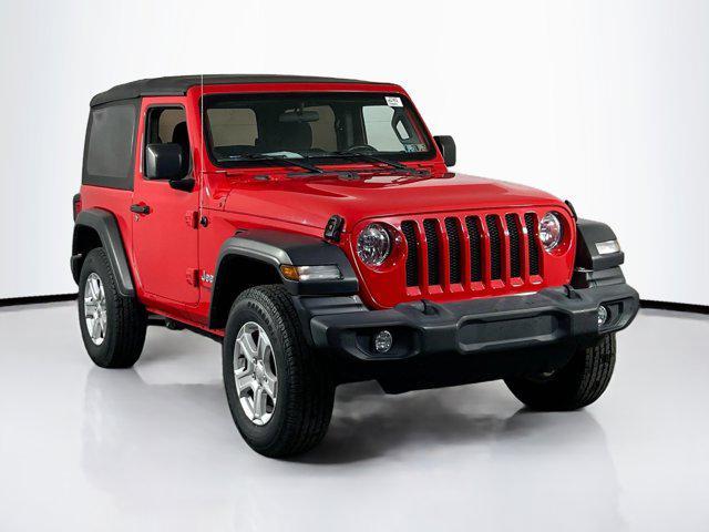 used 2020 Jeep Wrangler car, priced at $25,143