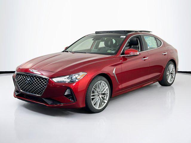 used 2021 Genesis G70 car, priced at $25,377