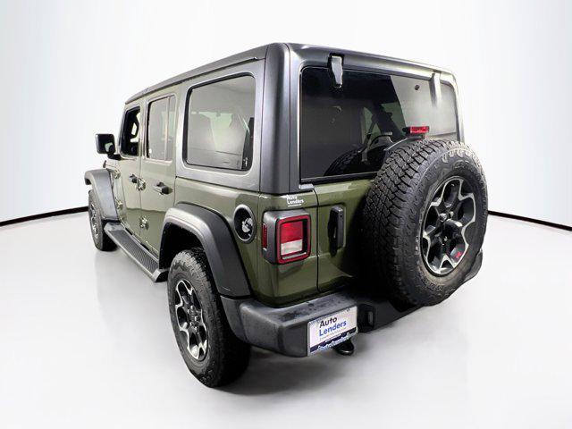 used 2021 Jeep Wrangler Unlimited car, priced at $31,860