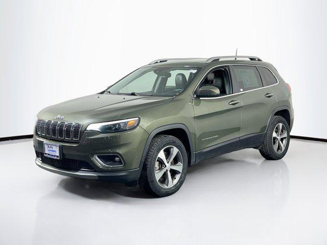 used 2021 Jeep Cherokee car, priced at $23,755