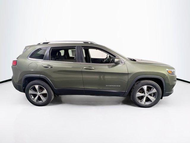 used 2021 Jeep Cherokee car, priced at $23,755