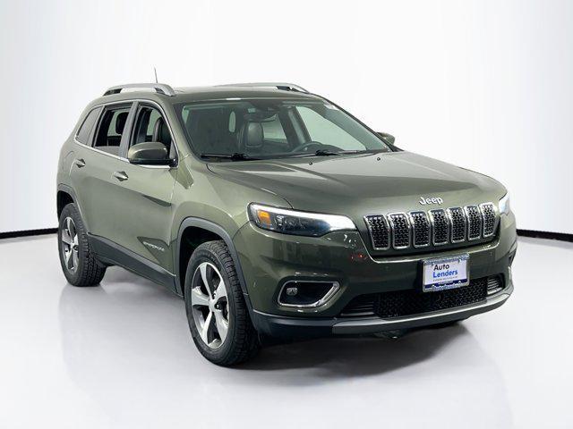 used 2021 Jeep Cherokee car, priced at $23,755