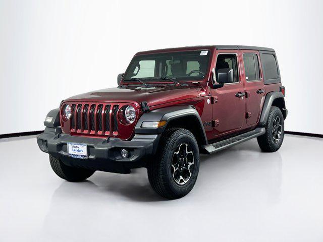 used 2021 Jeep Wrangler Unlimited car, priced at $32,701