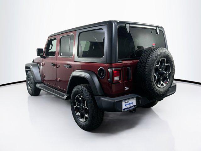 used 2021 Jeep Wrangler Unlimited car, priced at $32,701