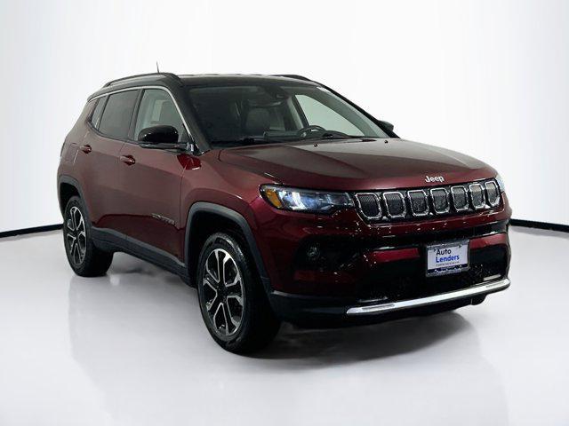 used 2022 Jeep Compass car, priced at $25,131