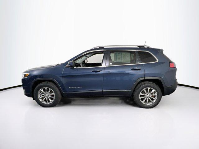 used 2021 Jeep Cherokee car, priced at $25,217