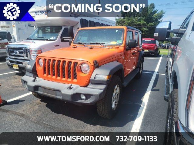used 2018 Jeep Wrangler Unlimited car, priced at $19,845