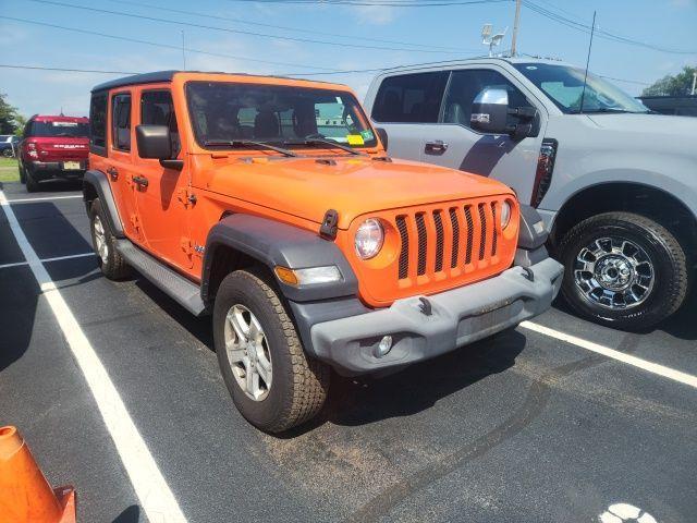 used 2018 Jeep Wrangler Unlimited car, priced at $19,845