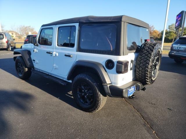 used 2021 Jeep Wrangler Unlimited car, priced at $33,882