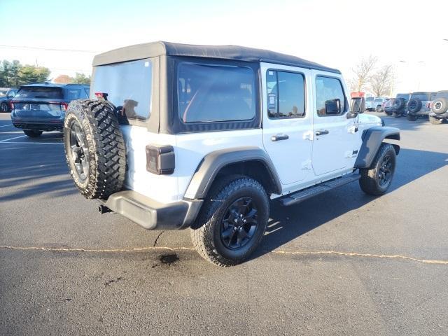 used 2021 Jeep Wrangler Unlimited car, priced at $33,882