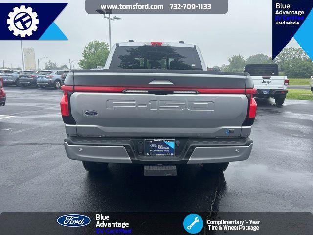 used 2023 Ford F-150 Lightning car, priced at $49,698
