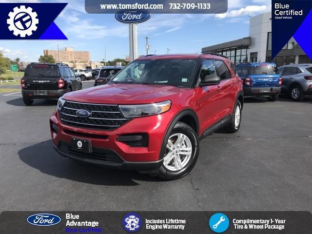 used 2021 Ford Explorer car, priced at $27,498