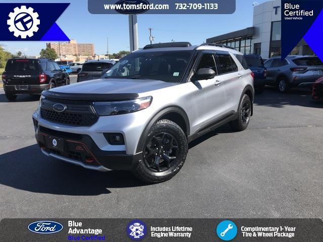 used 2021 Ford Explorer car, priced at $33,989