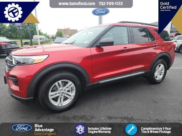 used 2021 Ford Explorer car, priced at $27,698