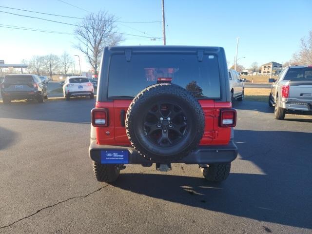 used 2021 Jeep Wrangler Unlimited car, priced at $32,865