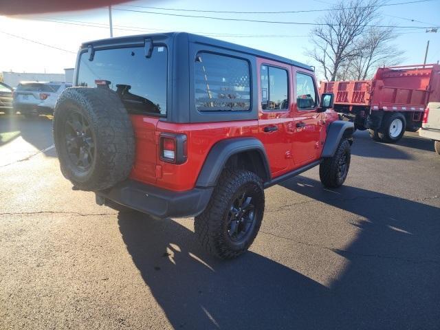 used 2021 Jeep Wrangler Unlimited car, priced at $32,865