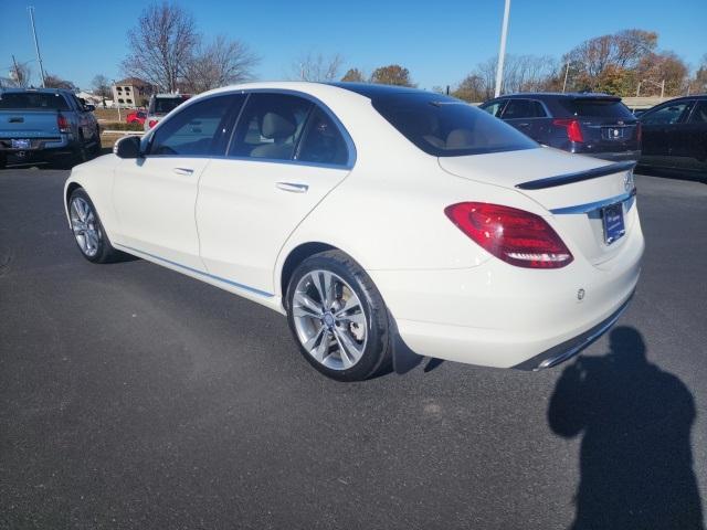 used 2017 Mercedes-Benz C-Class car, priced at $18,850