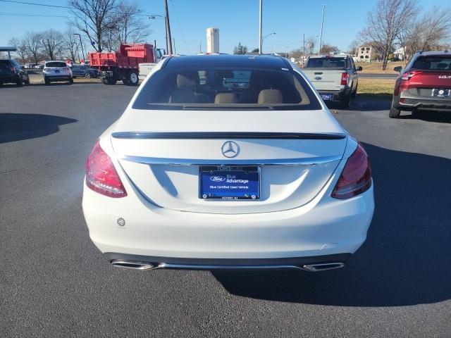 used 2017 Mercedes-Benz C-Class car, priced at $18,850