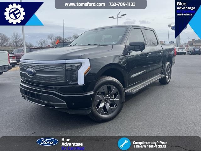 used 2022 Ford F-150 Lightning car, priced at $36,975