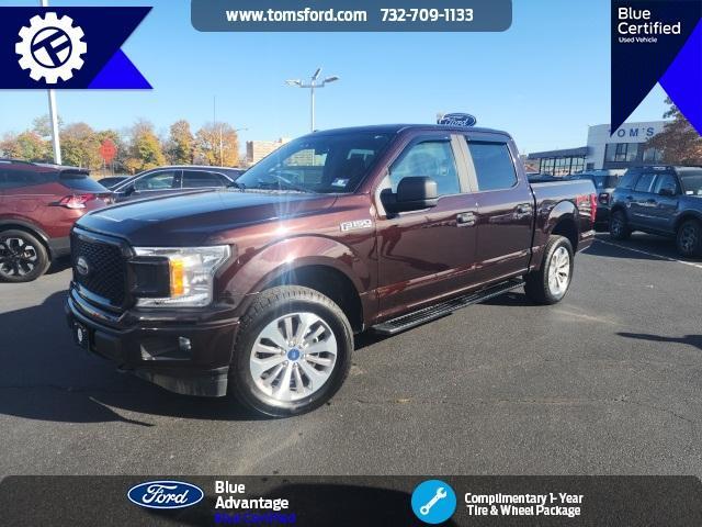 used 2018 Ford F-150 car, priced at $22,350