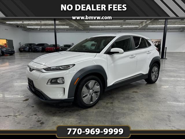 used 2021 Hyundai Kona EV car, priced at $13,800