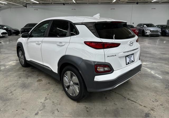 used 2021 Hyundai Kona EV car, priced at $13,800