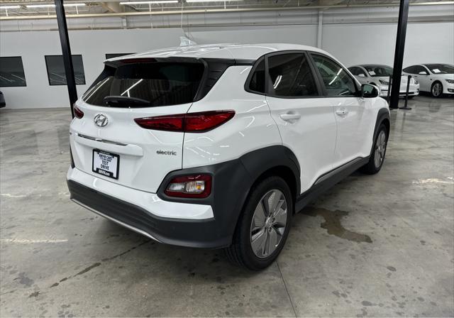 used 2021 Hyundai Kona EV car, priced at $13,800