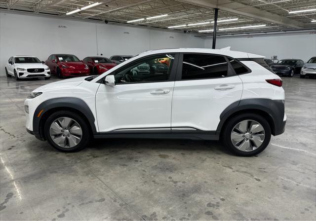 used 2021 Hyundai Kona EV car, priced at $13,800