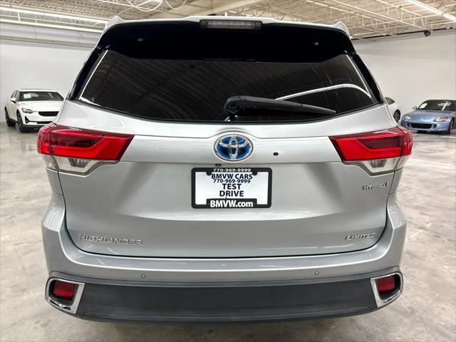 used 2017 Toyota Highlander Hybrid car, priced at $17,800