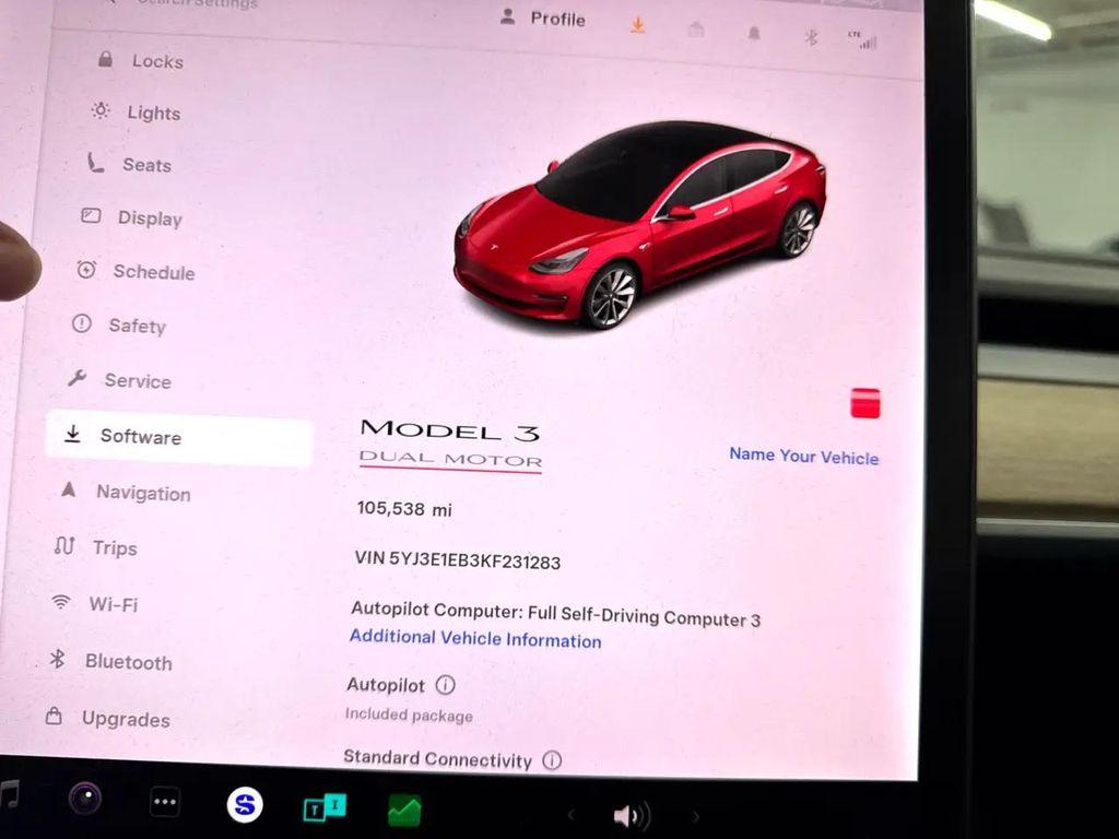used 2019 Tesla Model 3 car, priced at $18,800