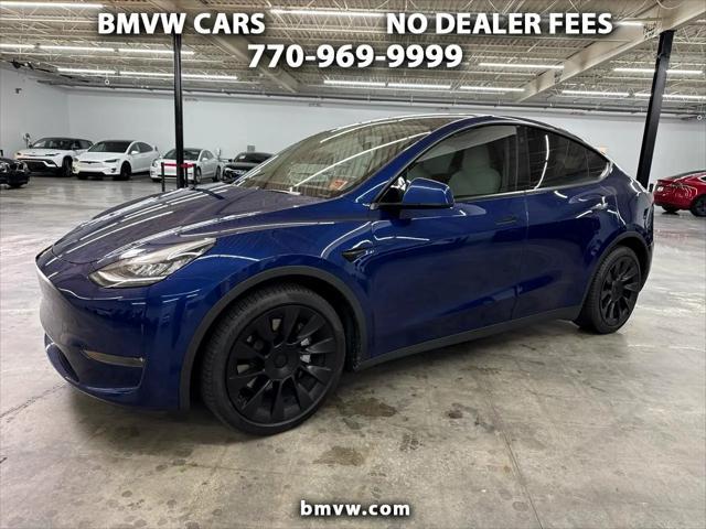 used 2021 Tesla Model Y car, priced at $22,000