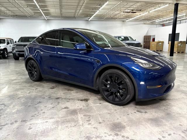 used 2021 Tesla Model Y car, priced at $22,000