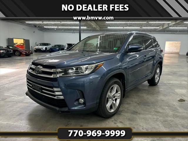 used 2017 Toyota Highlander car, priced at $18,500
