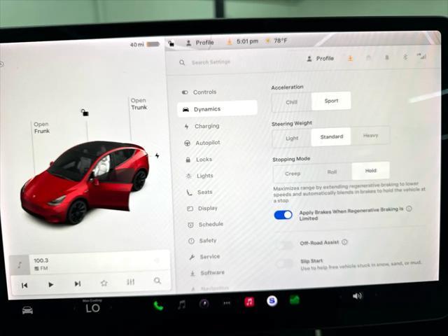 used 2021 Tesla Model Y car, priced at $22,000
