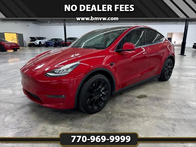 used 2021 Tesla Model Y car, priced at $22,000